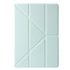 For Lenovo Tab M11 /Xiaoxin Pad 11 2024 Clear Acrylic Deformation Leather Tablet Case(Green) - 2