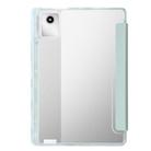 For Lenovo Tab M11 /Xiaoxin Pad 11 2024 Clear Acrylic Deformation Leather Tablet Case(Green) - 3