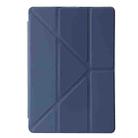 For Lenovo Xiaoxin Pad 11 2025 Clear Acrylic Deformation Leather Tablet Case(Lavender) - 2