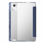For Lenovo Xiaoxin Pad 11 2025 Clear Acrylic Deformation Leather Tablet Case(Lavender) - 3