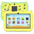 K7 Pro Panda 7 inch WiFi Kids Tablet PC,  2GB+32GB, Android 13 Allwinner A100 Quad Core CPU Support Google Play(Yellow) - 1