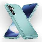 For Samsung Galaxy S24 5G Pioneer Armor Heavy Duty PC + TPU Phone Case(Green) - 1