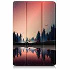 For Honor Pad X8a Custer Painted 3-Fold Leather Tablet Case(Sunset) - 2