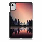 For Honor Pad X9a / X9 Pro Custer Painted 3-Fold Leather Tablet Case(Sunset) - 3