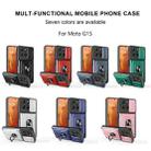 For Motorola Moto G15 Sliding Camshield TPU+PC Phone Case with Card Slot(Grey) - 2