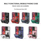 For Motorola Moto G05 Sliding Camshield TPU+PC Phone Case with Card Slot(Blue) - 2