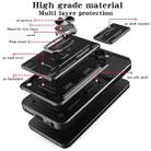 For Motorola Edge 50 Neo / Moto S50 Sliding Camshield TPU+PC Phone Case with Card Slot(White) - 3