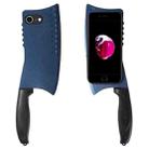For iPhone SE 2022 / 2020 / 8 / 7 Simulated Kitchen Knife TPU + PC Phone Case(Blue) - 1