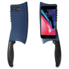 For iPhone 8 Plus / 7 Plus Simulated Kitchen Knife TPU + PC Phone Case(Blue) - 1