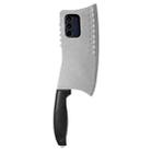 For Samsung Galaxy S22+ 5G Simulated Kitchen Knife TPU + PC Phone Case(Silver) - 1