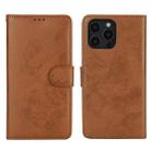 For iPhone 16 Pro Max 2 in 1 Detachable Phone Leather Case(Brown) - 2