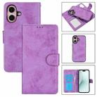 For iPhone 16 Plus 2 in 1 Detachable Phone Leather Case(Purple) - 1