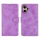 For iPhone 16 2 in 1 Detachable Phone Leather Case(Purple) - 2