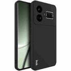 For Realme GT5 5G imak UC-4 Series Straight Edge TPU Phone Case(Black) - 1