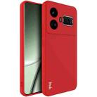 For Realme GT5 5G imak UC-4 Series Straight Edge TPU Phone Case(Red) - 1