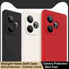 For Realme GT 6 5G Global imak UC-4 Series Straight Edge TPU Phone Case(Red) - 3