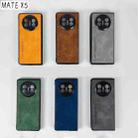 For Huawei Mate X5 i.Crystal Lambskin Folding Phone Case(Green) - 2
