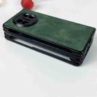 For Huawei Mate X5 i.Crystal Lambskin Folding Phone Case(Green) - 6