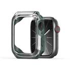 For Apple Watch 4 / 5 / 6 / SE 44mm DUX DUCIS Tamo Series Hollow PC + TPU Watch Protective Case(Transparent Green) - 1
