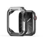 For Apple Watch 4 / 5 / 6 / SE 40mm DUX DUCIS Tamo Series Hollow PC + TPU Watch Protective Case(Transparent Black) - 1
