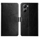 For ZTE Libero 5G IV Y-shaped Pattern Flip Leather Phone Case(Black) - 1