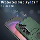 For Samsung Galaxy S24+ 5G Armor MagSafe Ring Holder Phone Case(Deep Green) - 3