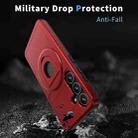 For Samsung Galaxy S24+ 5G Armor MagSafe Ring Holder Phone Case(Red) - 2