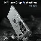 For Samsung Galaxy S25 Ultra 5G Armor MagSafe Ring Holder Phone Case(Titanium Grey) - 2