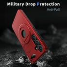 For Samsung Galaxy S25+ 5G Armor MagSafe Ring Holder Phone Case(Red) - 2