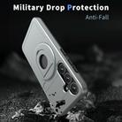 For Samsung Galaxy S25+ 5G Armor MagSafe Ring Holder Phone Case(Titanium Grey) - 2