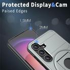 For Samsung Galaxy S25+ 5G Armor MagSafe Ring Holder Phone Case(Titanium Grey) - 3