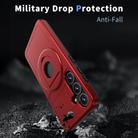 For Samsung Galaxy S25 5G Armor MagSafe Ring Holder Phone Case(Red) - 2