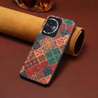 For Honor 100 Four Seasons Flower Language Series TPU Phone Case(Winter Blue) - 2