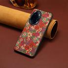 For Honor 100 Pro Four Seasons Flower Language Series TPU Phone Case(Summer Red) - 2