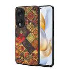 For Honor 90 Four Seasons Flower Language Series TPU Phone Case(Autumn Yellow) - 1