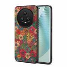 For Honor Magic5 Four Seasons Flower Language Series TPU Phone Case(Spring Green) - 1