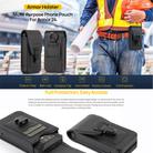 For Ulefone Armor 24 Ulefone Armor Holster Multi-Purpose Phone Pouch Waist Bag(Black) - 3