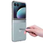 For Motorola Razr 40 Ultra Scratchproof PC Transparent Phone Case - 2