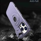 For iPhone 16 Pro Max Camshield MagSafe Ring Holder Armor Phone Case(Purple) - 2