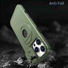 For iPhone 16 Pro Camshield MagSafe Ring Holder Armor Phone Case(Olive Green) - 2