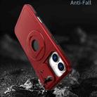 For iPhone 16 Plus Camshield MagSafe Ring Holder Armor Phone Case(Red) - 2