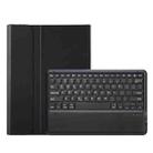 For Honor Pad 9 AH19 TPU Ultra-thin Detachable Bluetooth Keyboard Tablet Leather Case(Black) - 1