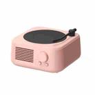 X17 Vintage Phonograph Record Player Wireless Bluetooth Music Speaker(Pink) - 1