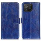 For Asus ROG Phone 8 Retro Crazy Horse Texture Leather Phone Case(Blue) - 1