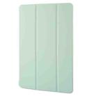 For Honor Pad 9 Tri-fold Silicone Leather Tablet Case(Green) - 2