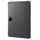 For Honor Pad 9 Tri-fold Silicone Leather Tablet Case(Black) - 3