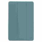 For Honor Pad GT Pro Tri-fold Silicone Leather Tablet Case(Dark Green) - 2