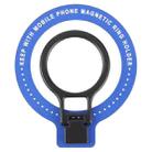 CPS-050 Adhesive MagSafe Magnetic Ring Phone Ring Holder(Blue) - 1