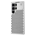 For Samsung Galaxy S24 Ultra 5G R-JUST RJ58 Aromatherapy Metal Cooling Phone Case(Silver) - 1