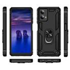 For Motorola Moto G Play 5G 2024 Shockproof TPU + PC Phone Case with Holder(Black) - 2